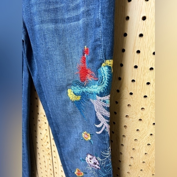 Free People Embroidered Skinny Jeans - Picture 5 of 6